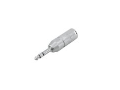 Redukce Neutrik NA3MP, XLR zástrčka - Jack 6,35mm stereo