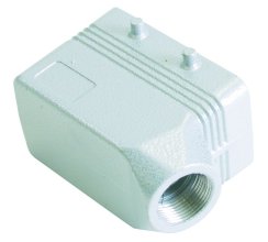 Kryt 10 pólový úhlový na kabel Kryt 10 pólový úhlový na kabel