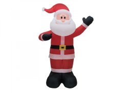 Nafukovací postava Santy Clause, 3 m