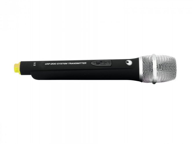 Omnitronic UHF-202, ruční bezdrátový mikrofon 864.99 MHz