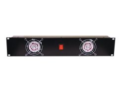 Omnitronic přední panel Z-12 se 2 ventilátory, 2U Omnitronic přední panel Z-12 se 2 ventilátory, 2U