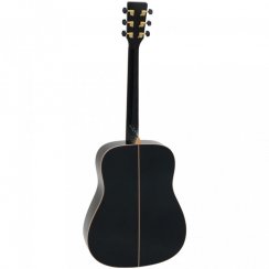 Dimavery TW-85, akustická kytara typu Dreadnought, černá
