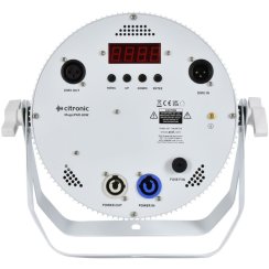 Citronic MagicPAR-80W, LED PAR 12x 12W RGBWA/UV, bílý Citronic MagicPAR-80W, LED PAR 12x 12W RGBWA/UV, bílý