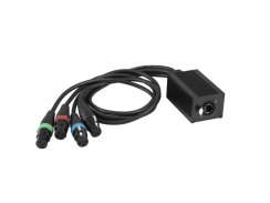 Eurolite DNK-2, síťový rozbočovač DMX signálu, 1x RJ45/4x XLR samice Eurolite DNK-2, síťový rozbočovač DMX signálu, 1x RJ45/4x XLR samice