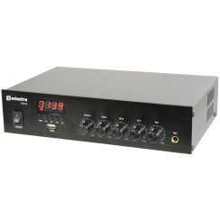Adastra DM40, digitální 100V mixážní zesilovač, 40W, BT/MP3/FM Adastra DM40, digitální 100V mixážní zesilovač, 40W, BT/MP3/FM