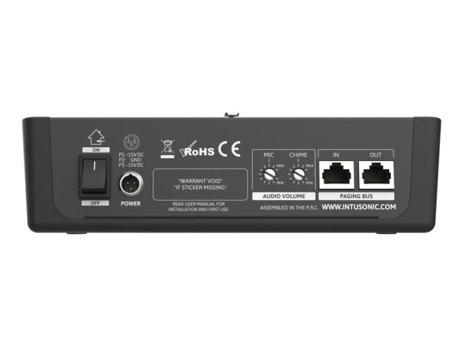 INTUSONIC HPA41, 4-zónová pagingová stanice