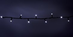 Lyyt 100CON-CW, venkovní LED světelný řetěz, 100x LED studená bílá, IP44 - DOPRODEJ