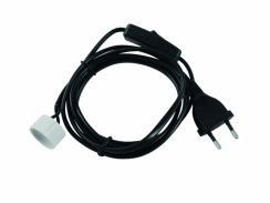 EUROLITE GU-10 Zásuvkový napájecí kabel, zástrčka, vypínač EUROLITE GU-10 Zásuvkový napájecí kabel, zástrčka, vypínač