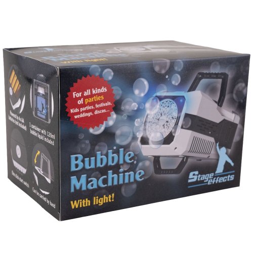 Stroj na bubliny se světlem
