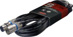 Stagg SMC6 BL, mikrofonní kabel XLR/XLR, 6m, modré kroužky