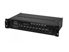 Omnitronic MAVZ-60.6P, 100V 6-zónový mixážní zesilovač, MP3/USB/SD/BT, 60W