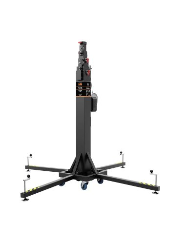 VMB TE-086 PRO teleskopická věž TOWERLIFT, 650cm, 300kg, černá