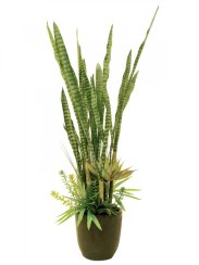 Kaktus mix s květináčem 190 cm