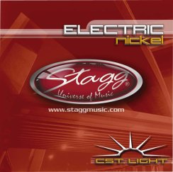 Stagg EL-0942, sada strun pro elektrickou kytaru, light