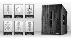 nova MAXLINE 801 PLUS aktivní PA systém, 4100W