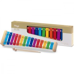 Stagg META-K15 RB, metalofon, 15 barevných kamenů