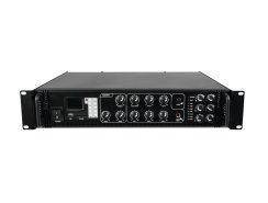 Omnitronic MPVZ-120.6P, 100V 6-zónový mixážní zesilovač, 120W, MP3