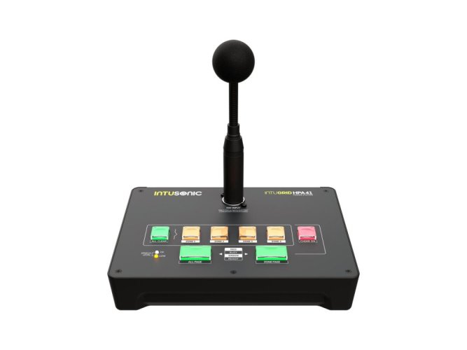 INTUSONIC HPA41, 4-zónová pagingová stanice