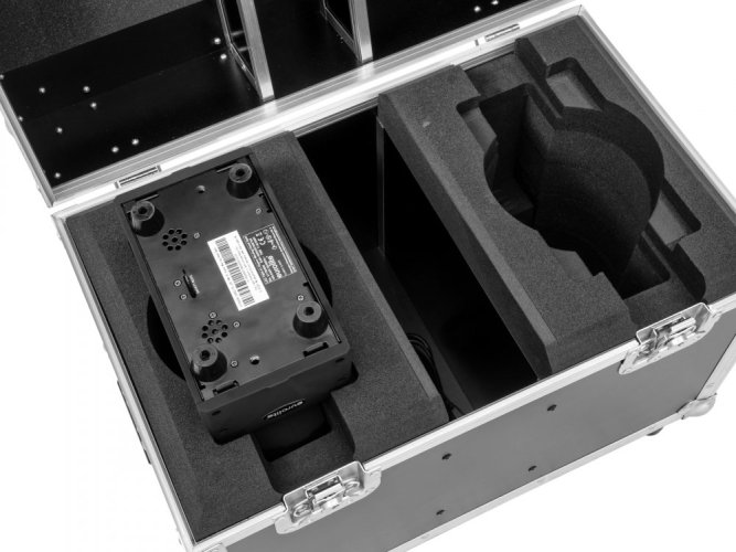 Roadinger Transportní Case pro 2x LED Eurolite LED TMH-41, otočná hlavice