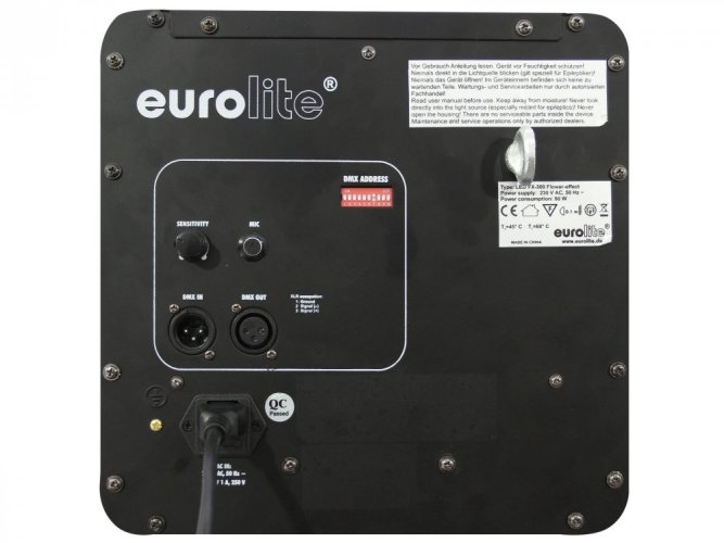 Eurolite LED Revo, 469x 5mm RGB LED, DMX, paprskový efekt - rozbaleno (51918655)