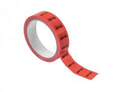 Páska značkovací na kabely 10m, 33m x 2,5cm, červená