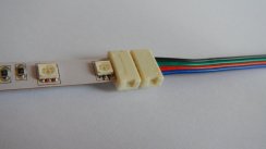 Napájecí konektor pro LED světelný pásek, SMD5050, RGB, 10mm