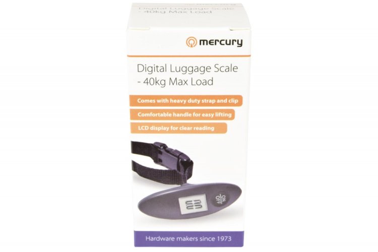 Mercury cestovní váha, do 40kg