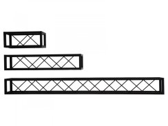 DECOTRUSS Quad ST-500, rovný díl černý