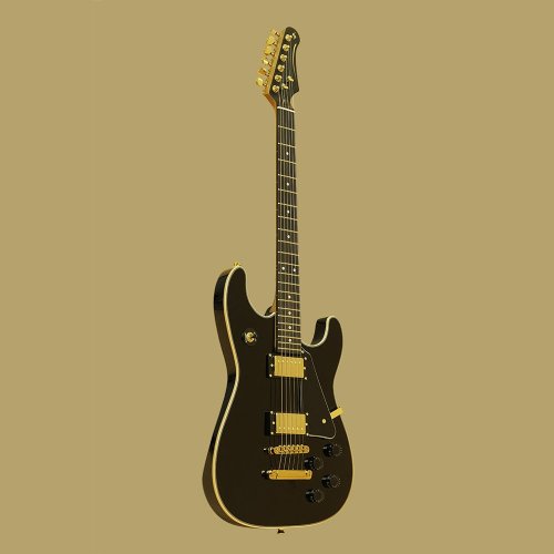Stagg 30TH LEGACY BLK, elektrická kytara, černá