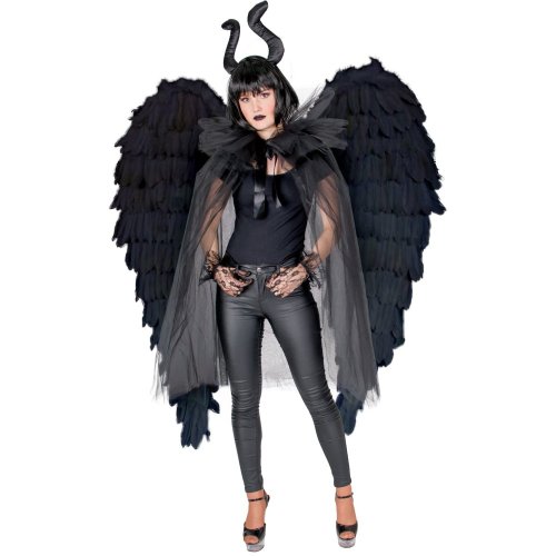 Křídla s černým peřím, 120 cm