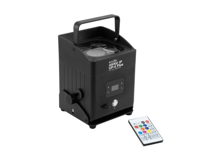Eurolite AKKU IP UP-4 Plus HCL Spot CRMX MK2, bateriový LED reflektor s krytím IP65 a IR dálkovým ovládáním