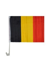 Vlajka Belgie 44 x 30 cm, na auto Vlajka Belgie 44 x 30 cm, na auto