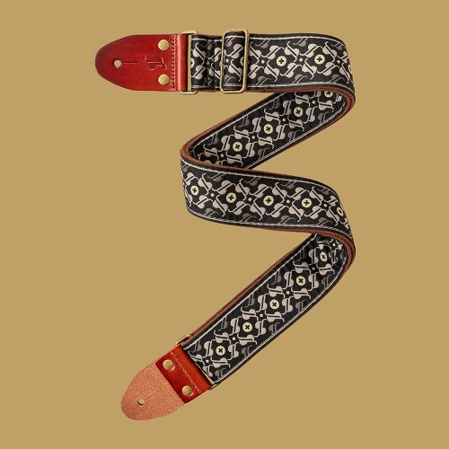 Stagg SWO-30TH-GREY, tkaný nylonový popruh, šedý