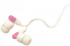 QTX sluchátka Style Pro In-Ear, růžová - použito (SA100384)