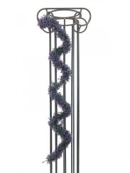 Girlanda z trávy, růžová, 180 cm