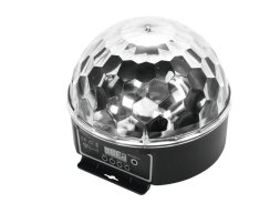 Eurolite LED Half Ball 6x 1W RGBAW DMX, paprskový efekt
