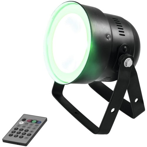 Eurolite LED PAR-56 COB RGB 25W, dálkové ovládání, černý