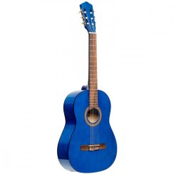 Stagg SCL50-BLUE, klasická kytara 4/4, modrá