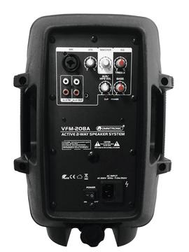 Omnitronic VFM-208A, aktivní 8" reprobox, 80W