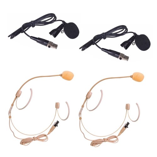 Chord XU4-C, 4-kanálový bezdrátový mikrofonní set,  823-832 / 863-865 MHz