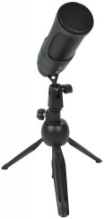 Citronic CU-50, USB mikrofon se stolním stojanem, černý