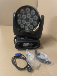 Muvik LED Moving Head 15x 10W Osram RGBW Zoom - použito (A3006042)
