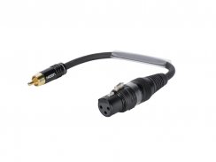 Sommer cable adaptér 3-pol XLR(F) / RCA(M)