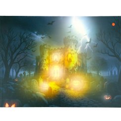 Halloween strašidelný obraz 