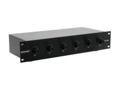 Omnitronic 6-ti zónový PA ovladač hlasitosti 5W mono, černý Omnitronic 6-ti zónový PA ovladač hlasitosti 5W mono, černý