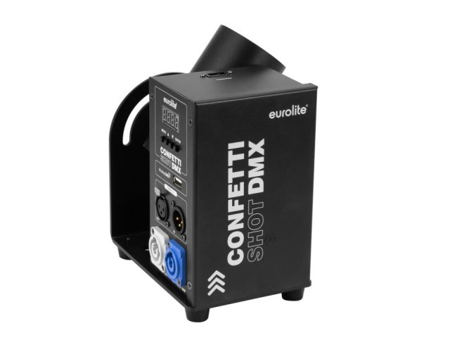 Eurolite Confetti Shot DMX, zařízení pro ovládání odpalovacích děl konfet a stuh