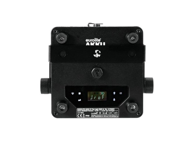 Eurolite AKKU IP Flat Light SMD reflektor, 81x 0,2W QCL LED, černý