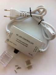 eLite RF ovladač pro LED svítící pásky, AC220V, RGB