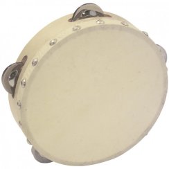Dimavery DTH-704 tamburína 7", 4 plíšky