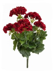 Europalms červená Pelargonie, 42 cm Europalms červená Pelargonie, 42 cm